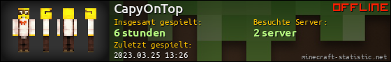 Benutzerleisten 560x90 für CapyOnTop