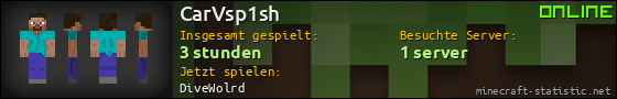 Benutzerleisten 560x90 für CarVsp1sh
