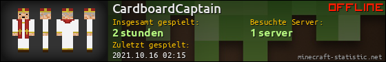 Benutzerleisten 560x90 für CardboardCaptain