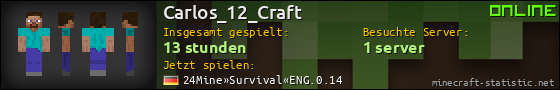 Benutzerleisten 560x90 für Carlos_12_Craft