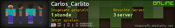 Benutzerleisten 560x90 für Carlos_Carlito