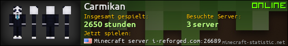 Benutzerleisten 560x90 für Carmikan