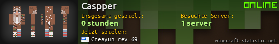 Benutzerleisten 560x90 für Caspper
