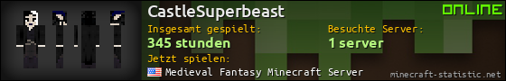 Benutzerleisten 560x90 für CastleSuperbeast