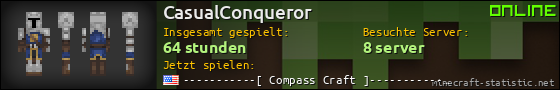 Benutzerleisten 560x90 für CasualConqueror