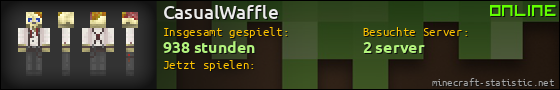 Benutzerleisten 560x90 für CasualWaffle