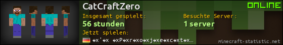 Benutzerleisten 560x90 für CatCraftZero