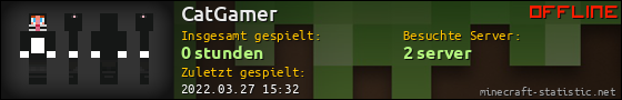 Benutzerleisten 560x90 für CatGamer