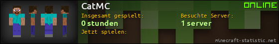 Benutzerleisten 560x90 für CatMC