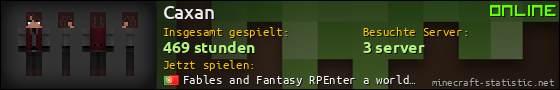 Benutzerleisten 560x90 für Caxan