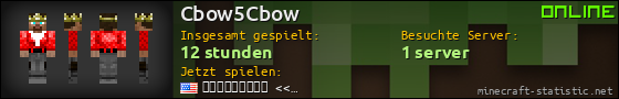 Benutzerleisten 560x90 für Cbow5Cbow