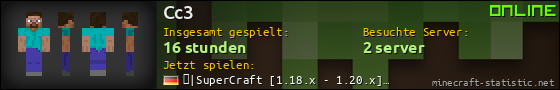 Benutzerleisten 560x90 für Cc3