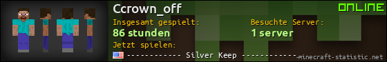 Benutzerleisten 560x90 für Ccrown_off