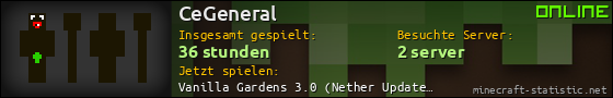 Benutzerleisten 560x90 für CeGeneral