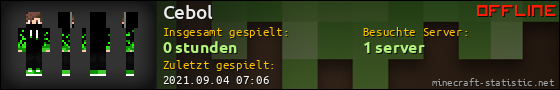 Benutzerleisten 560x90 für Cebol