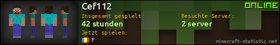 Benutzerleisten 560x90 für Cef112