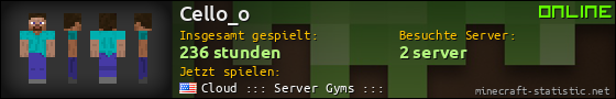 Benutzerleisten 560x90 für Cello_o