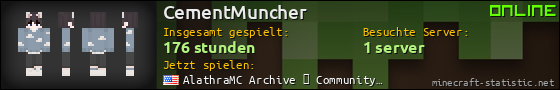 Benutzerleisten 560x90 für CementMuncher