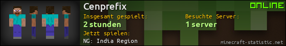 Benutzerleisten 560x90 für Cenprefix