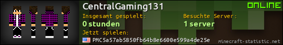 Benutzerleisten 560x90 für CentralGaming131