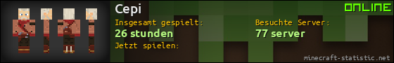 Benutzerleisten 560x90 für Cepi