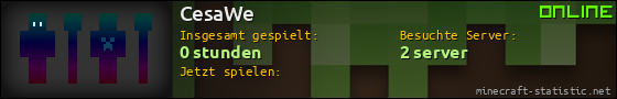 Benutzerleisten 560x90 für CesaWe