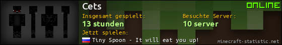 Benutzerleisten 560x90 für Cets