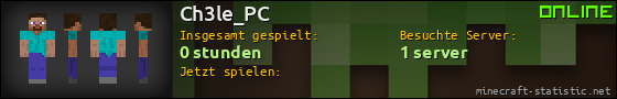 Benutzerleisten 560x90 für Ch3le_PC