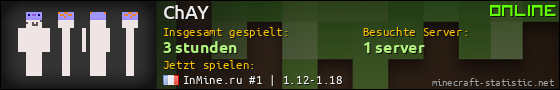 Benutzerleisten 560x90 für ChAY
