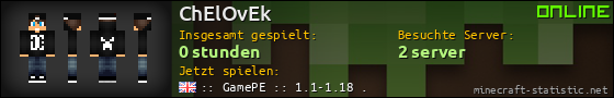 Benutzerleisten 560x90 für ChElOvEk