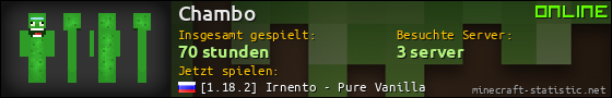 Benutzerleisten 560x90 für Chambo
