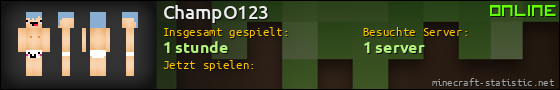 Benutzerleisten 560x90 für ChampO123