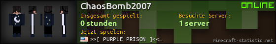 Benutzerleisten 560x90 für ChaosBomb2007