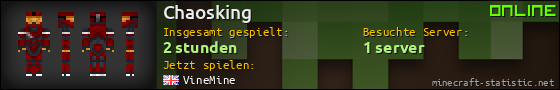 Benutzerleisten 560x90 für Chaosking