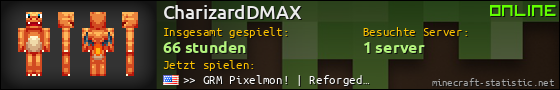 Benutzerleisten 560x90 für CharizardDMAX