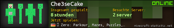 Benutzerleisten 560x90 für Che3seCake