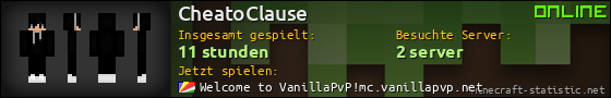 Benutzerleisten 560x90 für CheatoClause