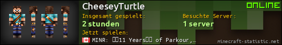 Benutzerleisten 560x90 für CheeseyTurtle