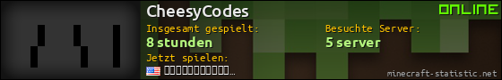 Benutzerleisten 560x90 für CheesyCodes