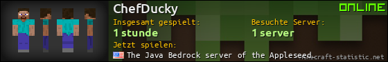 Benutzerleisten 560x90 für ChefDucky