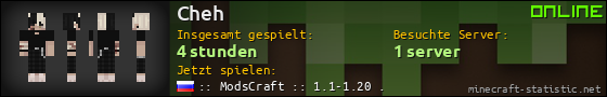 Benutzerleisten 560x90 für Cheh