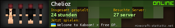 Benutzerleisten 560x90 für Chelioz