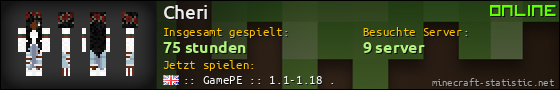 Benutzerleisten 560x90 für Cheri
