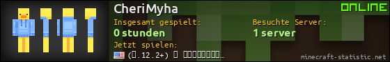 Benutzerleisten 560x90 für CheriMyha