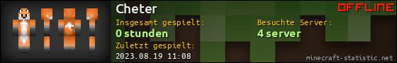 Benutzerleisten 560x90 für Cheter