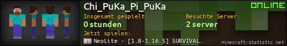 Benutzerleisten 560x90 für Chi_PuKa_Pi_PuKa