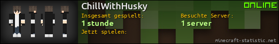 Benutzerleisten 560x90 für ChillWithHusky