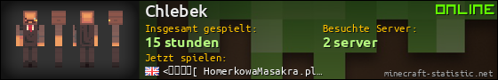 Benutzerleisten 560x90 für Chlebek