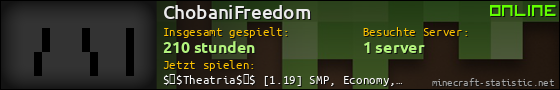 Benutzerleisten 560x90 für ChobaniFreedom