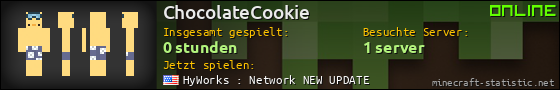 Benutzerleisten 560x90 für ChocolateCookie